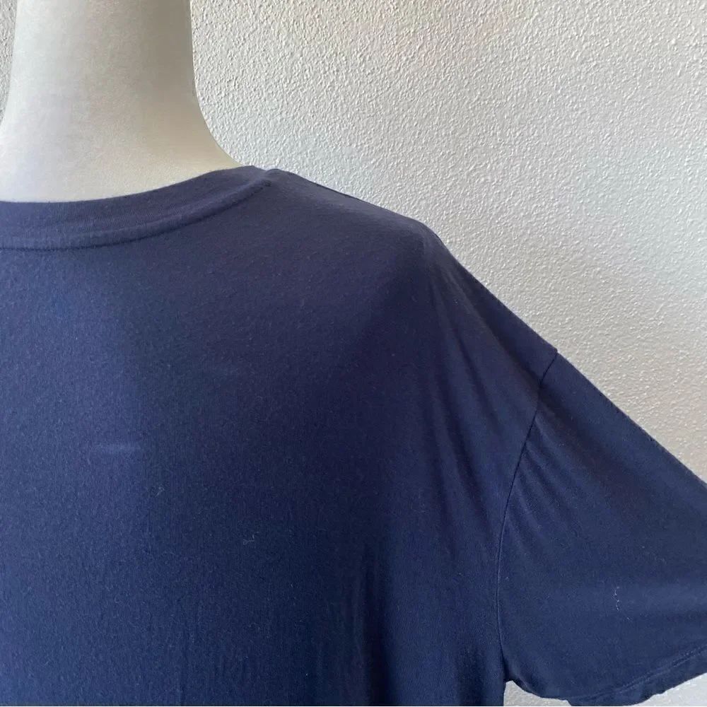 Daily Ritual Womans Blue Dress Short Sleeve SZ L - Picture 5 of 12